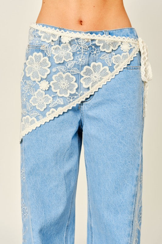 Scarf Lace Skirt