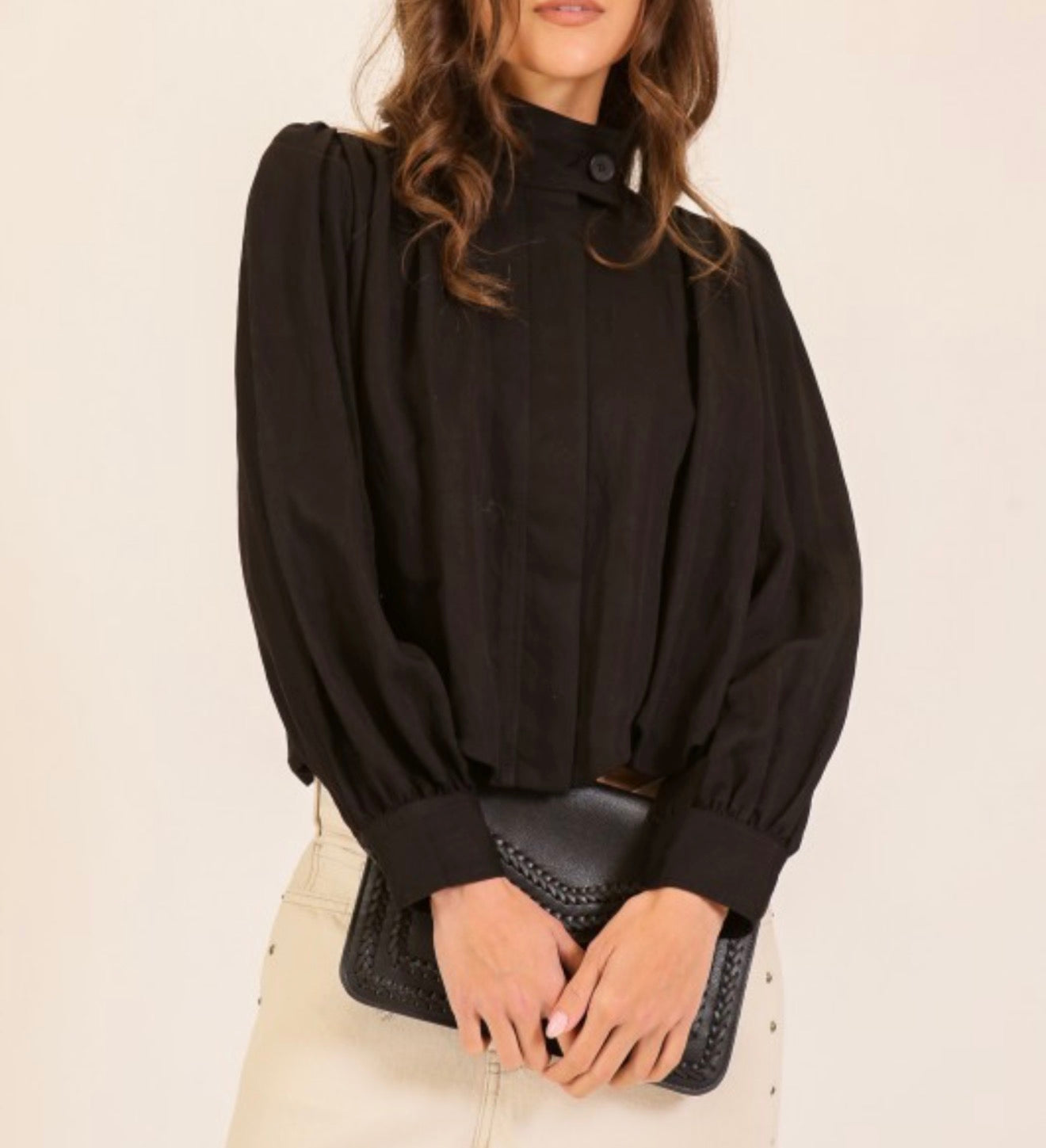 Aura Top Black