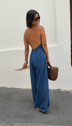 Soleil Denim Jumpsuit