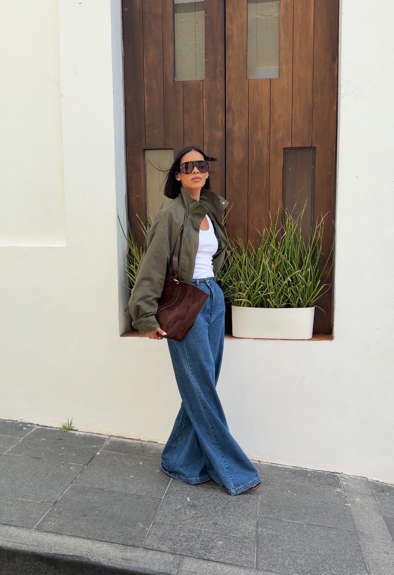 Mock Neck Jacket