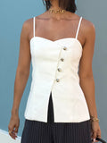 White Top vest
