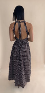 Polka Dot Maxi Dress