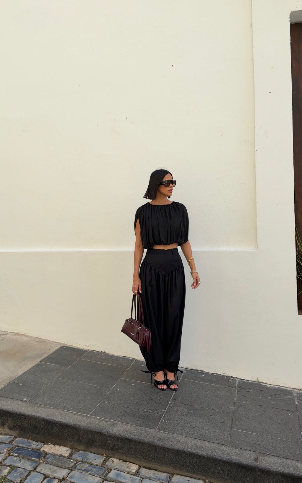 Onyx Balloon Pant