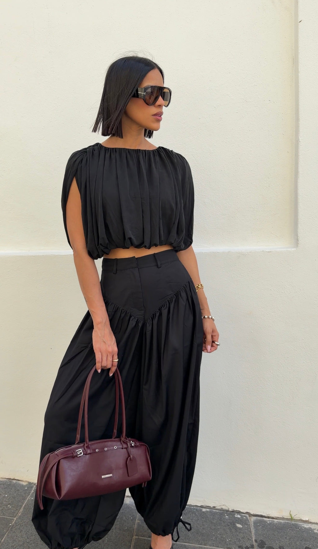 Onyx Balloon Pant