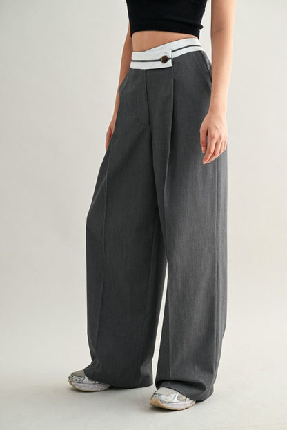 High-Waist Trouser Pant